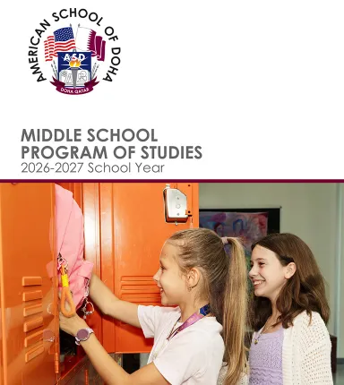 Middle School Program of Studies 2026-2027